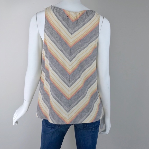 {Elizabeth and James} Monterey Striped Woven Top - Picture 6 of 8